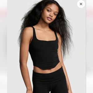 Victorias Secret PINK Base Ballet cotton bra top